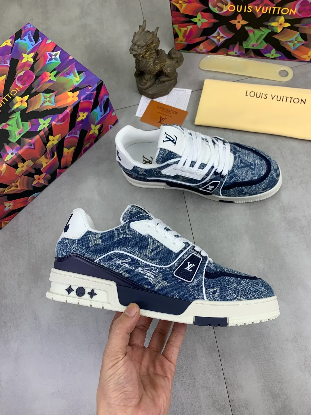 Men's men's shoes 💰P542 new style 💶[LOUIS VUITTON] (original order) new style 🍀LV Louis Vuitton *——LV classic trendy shoes! Made of imported original cowhide and water-dyed cowhide lining. The latest original wear-resistant rubber combination outsole! High quality products! Multiple colors available, code number: 38-46